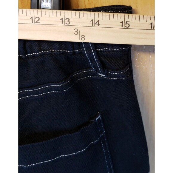 Arizona Jean Co Black Skater Jeans NWT Size 10 Y2K Relaxed Wide Leg Streetwear - Picture 15 of 16